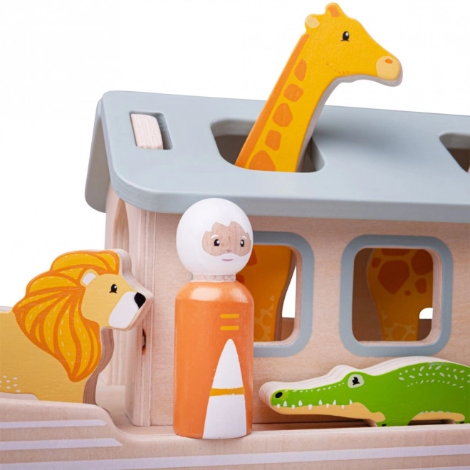 Jouet en bois Arche de Noé de Bigjigs Toys