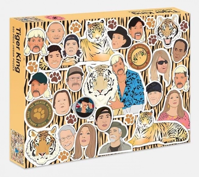 Puzzle Le Seigneur des Tigres 500 pièces SMITH STREET