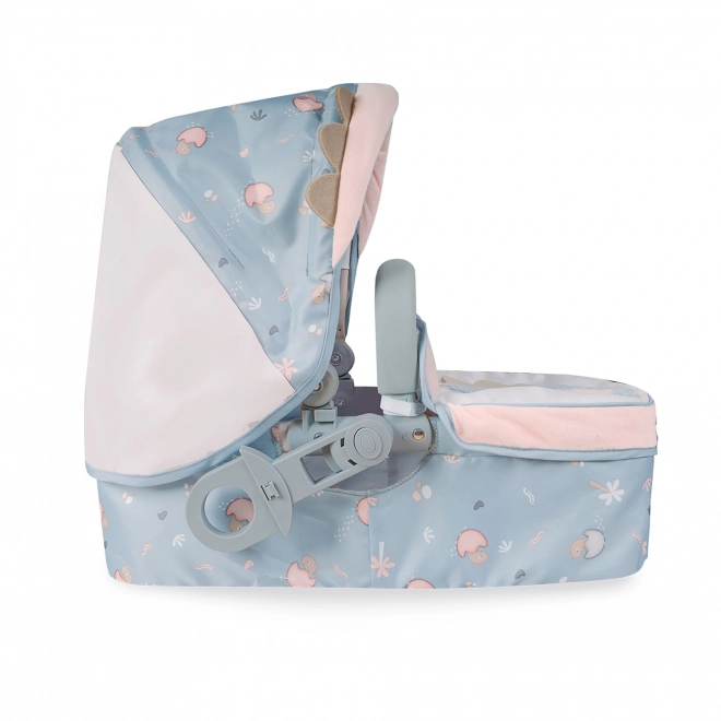 DeCuevas 80580 Poussette pliable pour poupées 3 en 1 avec sac à dos COCO 2024 - 70 cm