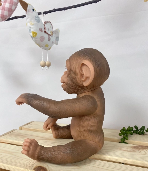 Guca 993 REBORN OPIČKA - singe bébé réaliste avec corps en vinyle - 32 cm