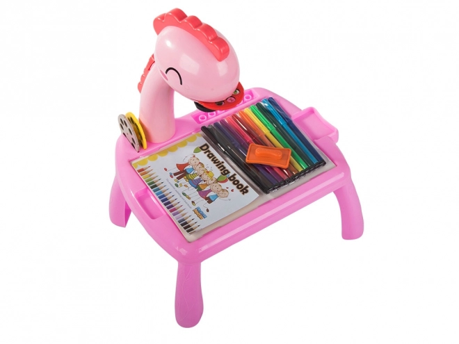 Table à dessin pour enfants avec projecteur