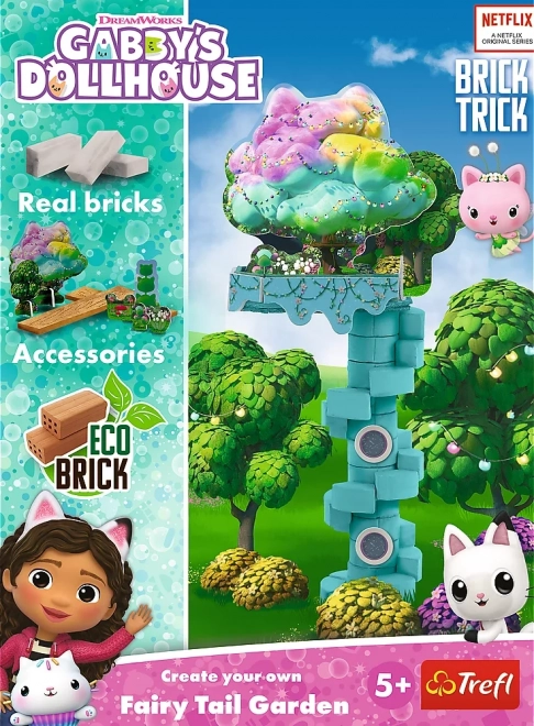 TREFL BRICK TRICK La maison magique de Gabi : Jardin magique avec 34 pièces