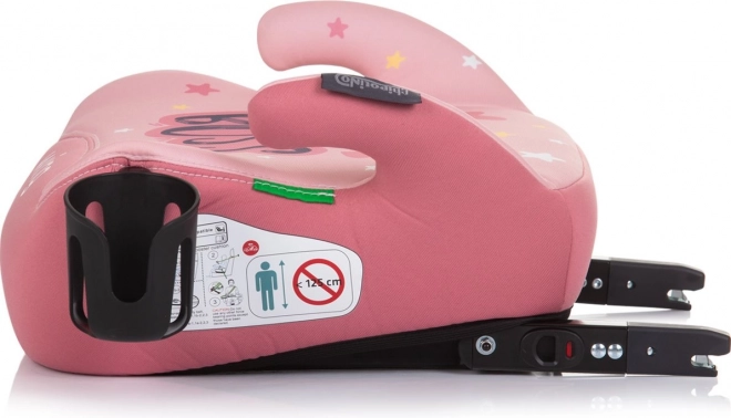 CHIPOLINO Réhausseur Wing i-Size 125-150cm Isofix, Mini BOSS Rose