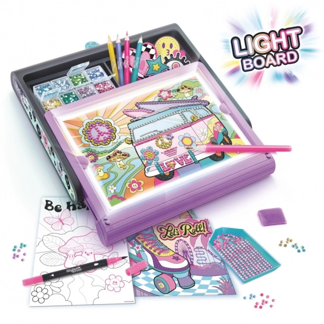 Style4Ever peinture diamantée mallette lumineuse