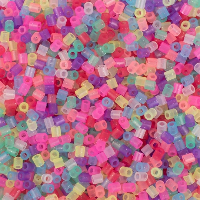 PLAYBOX Perles à repasser dans un seau - avec paillettes 5000 pcs