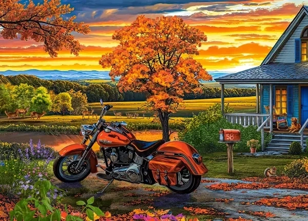 Puzzle Castorland Balade d’automne 500 pièces
