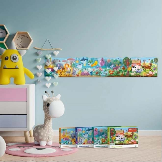 DODO Puzzle Animaux : Monde sous-marin 60 pièces