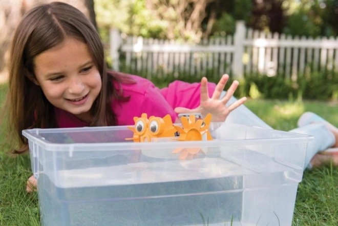 robot aquatique solaire 4M pour enfants, pour la baignoire et l’extérieur