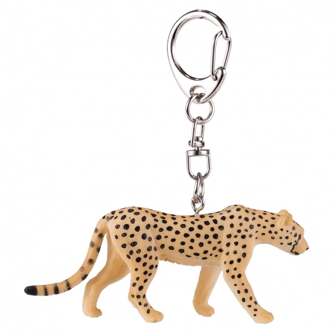 Porte-clés avec figurine de guépard