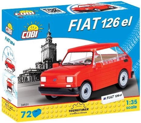 FIAT 126p iconique à l’échelle 1:35