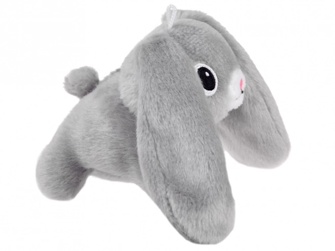 Jolie sacoche avec un lapin en peluche