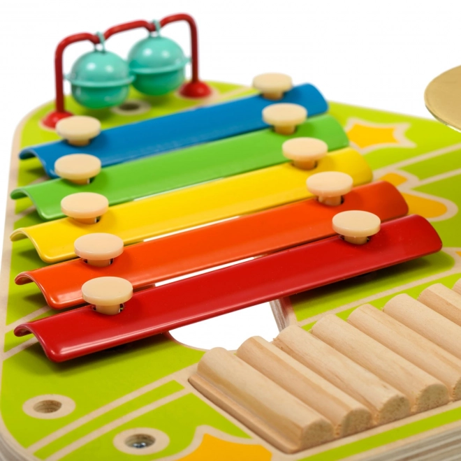 Lucy & Leo panneau musical - jouet musical multifonction en bois