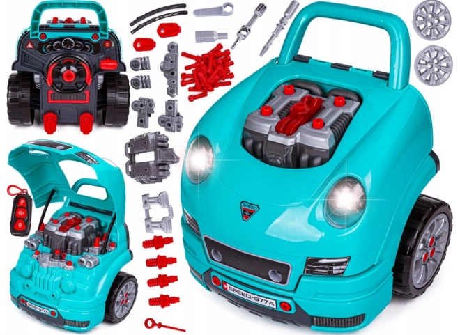 DIY Motor Master - ensemble pour petit mécanicien bleu