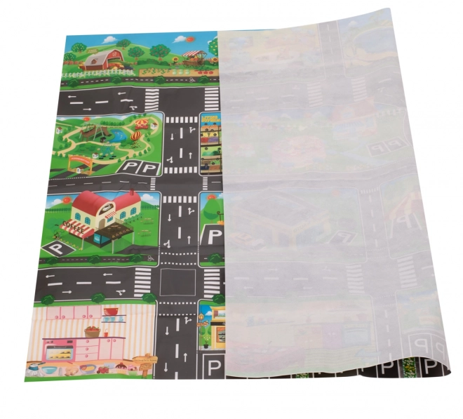 Tapis de jeu thermique pour enfants 130x100 cm - rue