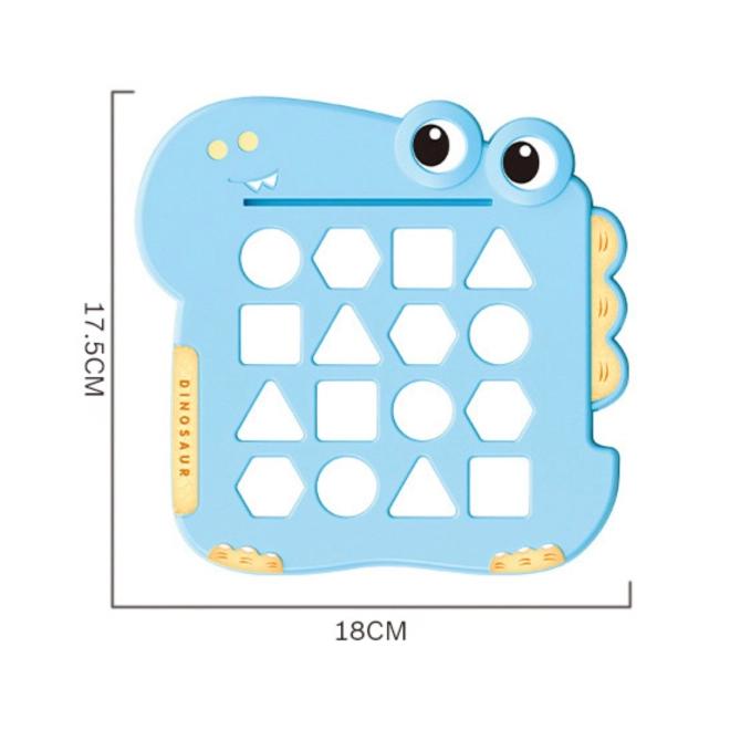 Woopie Montessori puzzle dinosaure - Jeu d'adresse