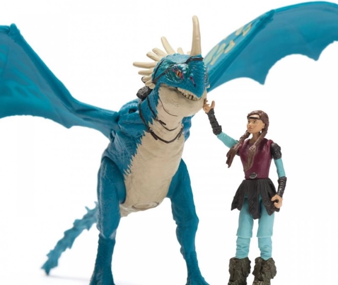Drak a Viking Nodr Smrťák a Astrid - Comment dresser un dragon