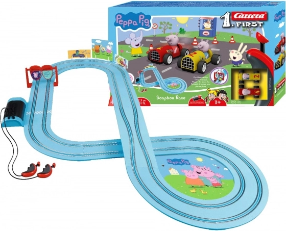 Circuit Carrera First Peppa Pig 2,9 m