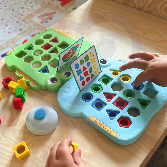 Woopie Montessori puzzle dinosaure - Jeu d'adresse