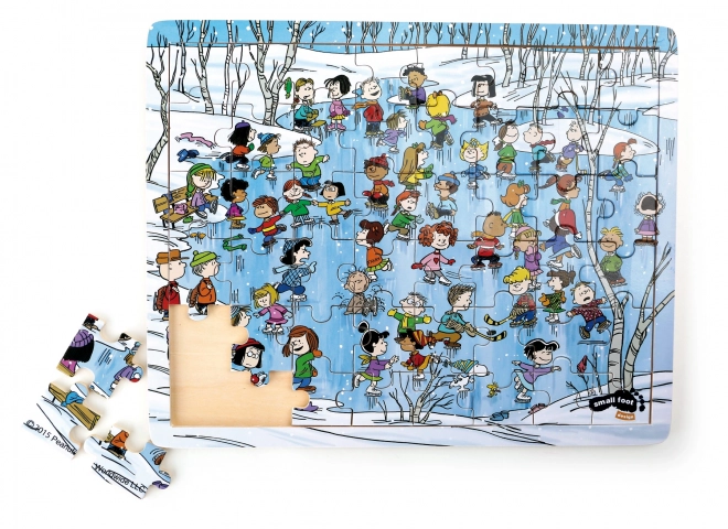 Puzzle en bois Hiver 48 pièces