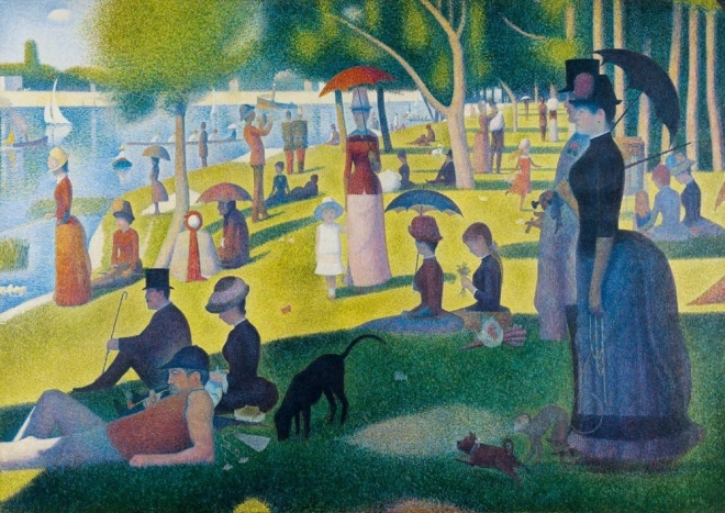 Puzzle Un dimanche après-midi à l’île de la Grande Jatte 1000 pièces