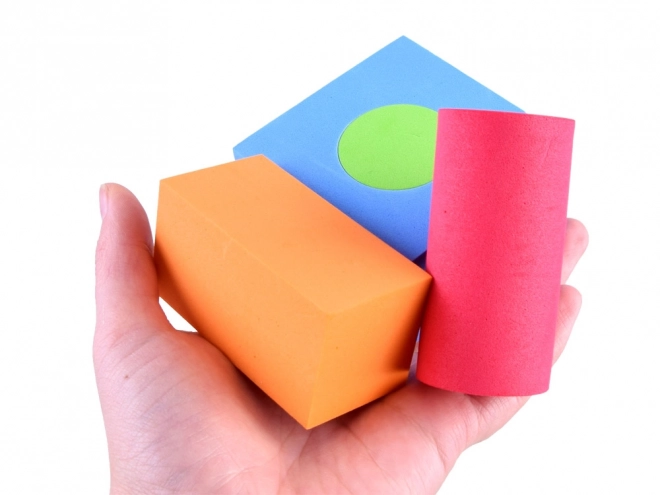 Blocs en mousse colorés 80 pièces