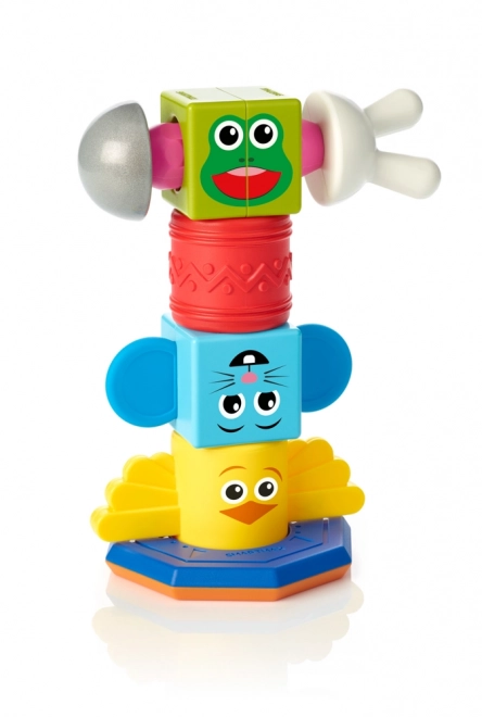 Kit de construction magnétique SmartMax Mon premier totem - 8 pièces