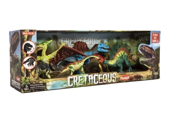 Ensemble de dinosaures mobiles 6 pcs