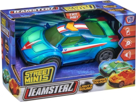 Voiture Teamsterz avec sons réalistes et effets lumineux