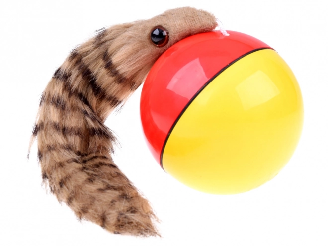 Boule avec queue poilue - Furet