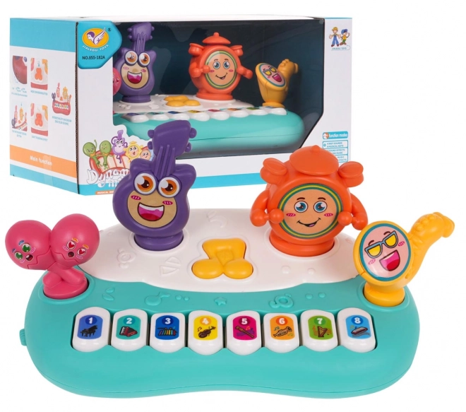 Piano pour enfants avec sons d'instruments