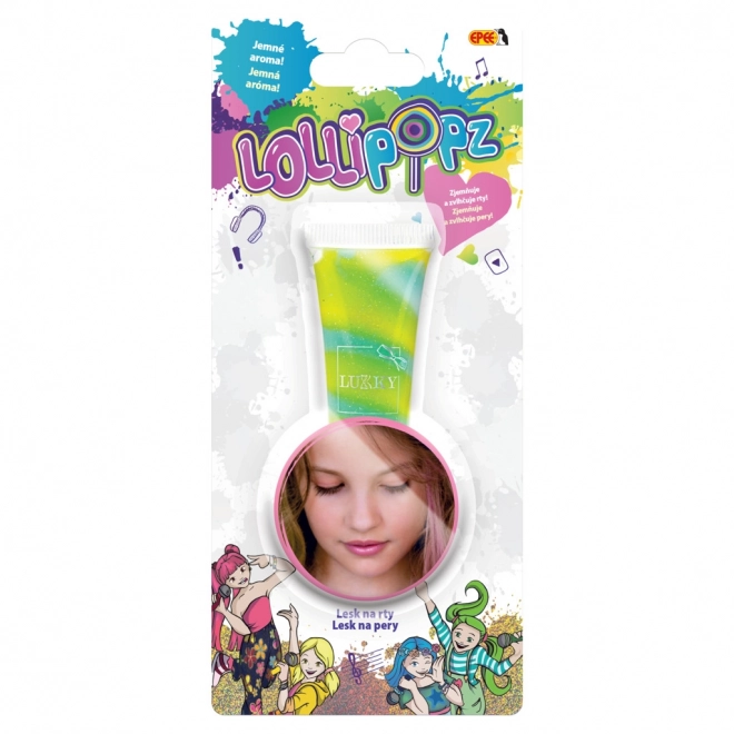 Brillant à lèvres Lollipopz - brillant aigue-marine