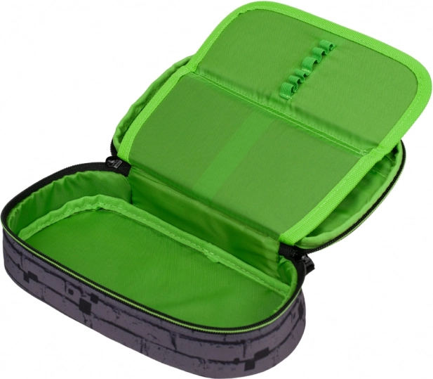 Ensemble 3 Skate Baagl Minecraft TNT: Sac à dos, Trousse, Sac