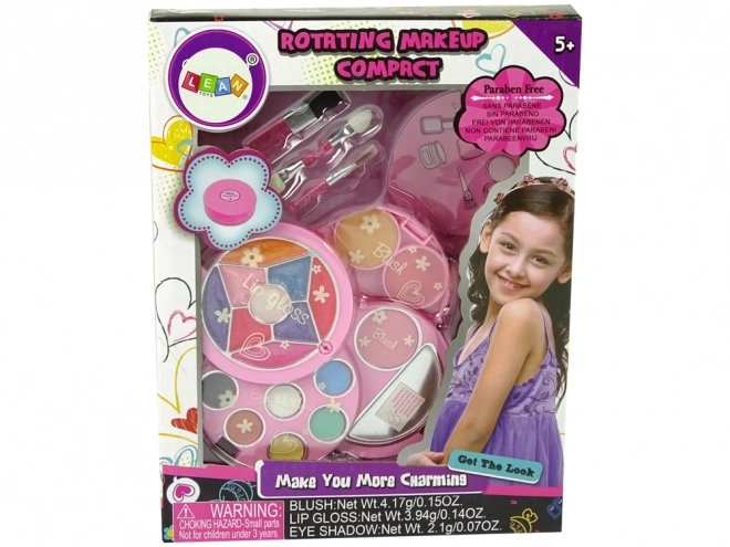 Ensemble de maquillage Palette Ronde LEAN