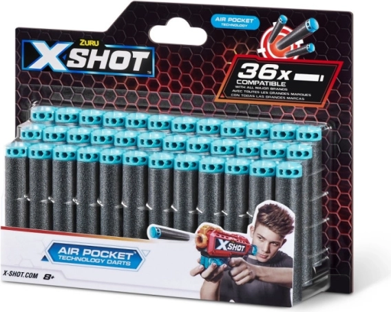 Lot de fléchettes en mousse Excel Air Pocket Technology