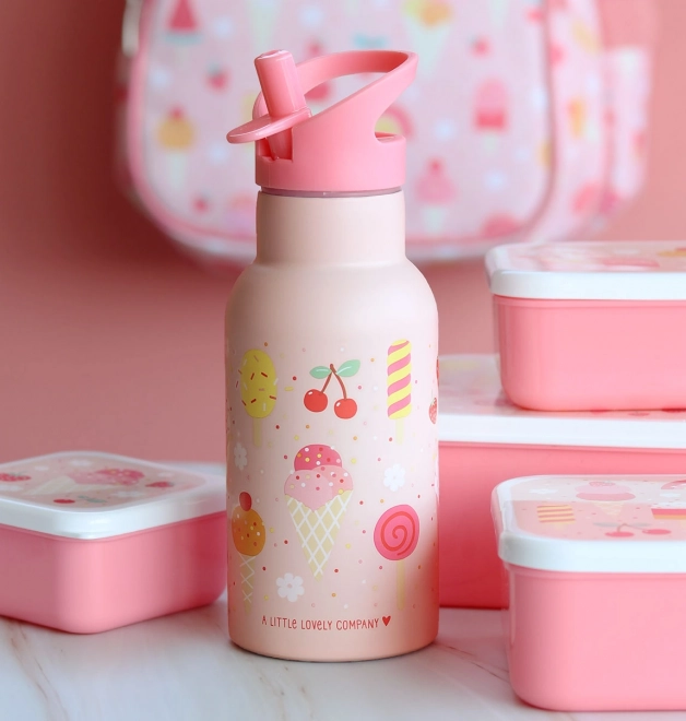 A Little Lovely Company Bouteille isotherme en acier inoxydable 500 ml