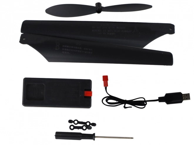 Hélicoptère télécommandé 70 cm rouge