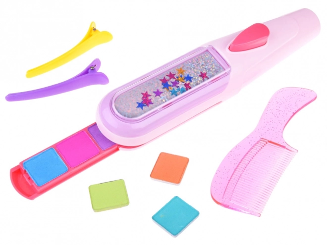 Ensemble de craies colorées pour teinture des cheveux