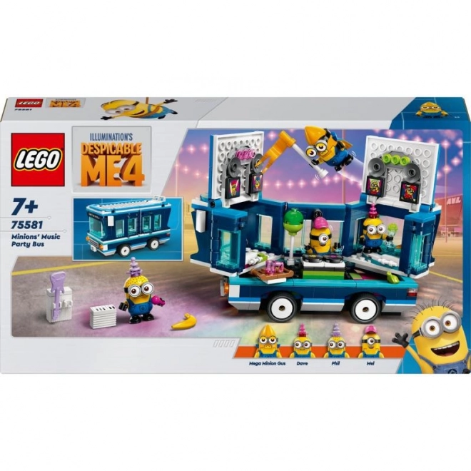 Jeu de construction Minions - Bus de fête des Minions