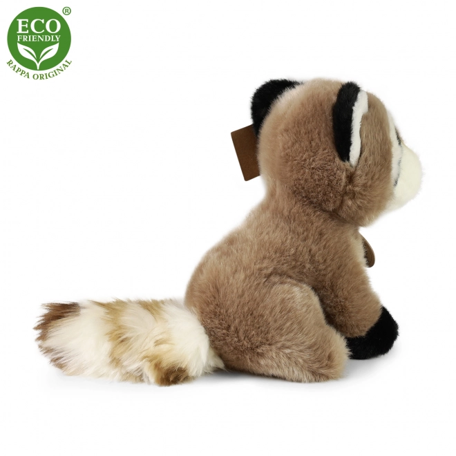 Rappa Raton laveur en peluche assis 18 cm écologique