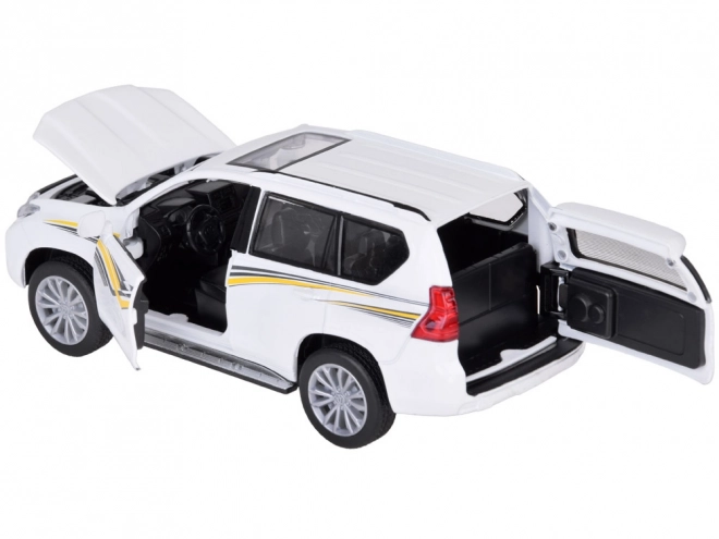 Modèle métallique Toyota Land Cruiser Prado avec effets