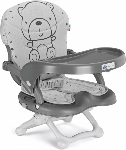 Chaise haute portable Smarty Pop avec plateau