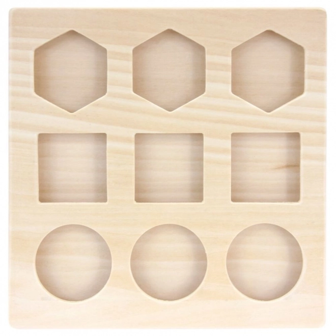 Puzzle en bois Bino Formes géométriques