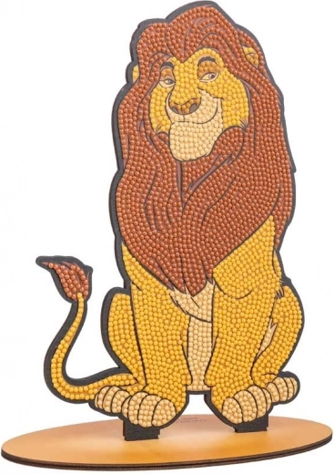 Peinture diamant Le Roi Lion : Mufasa