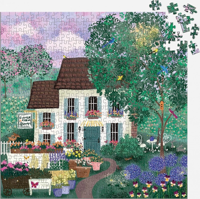Puzzle Galison Chemin de jardin 500 pièces