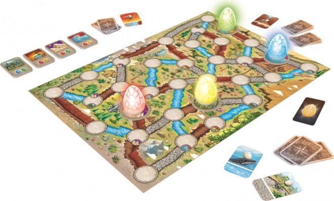 Magajaja Dinosaures jeu de société dans une boîte 26x26x8cm