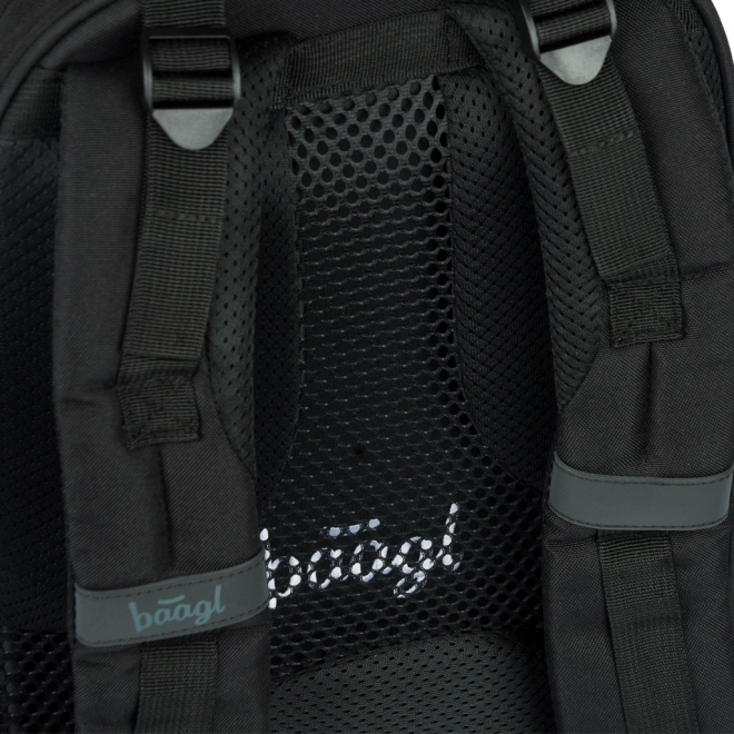 BAAGL Sac à dos scolaire Skate Darkness
