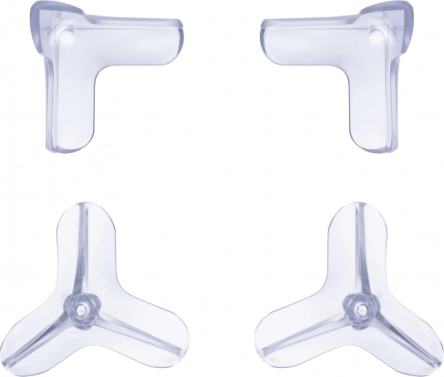 Protection triple pour angles 4 pcs, Transparent