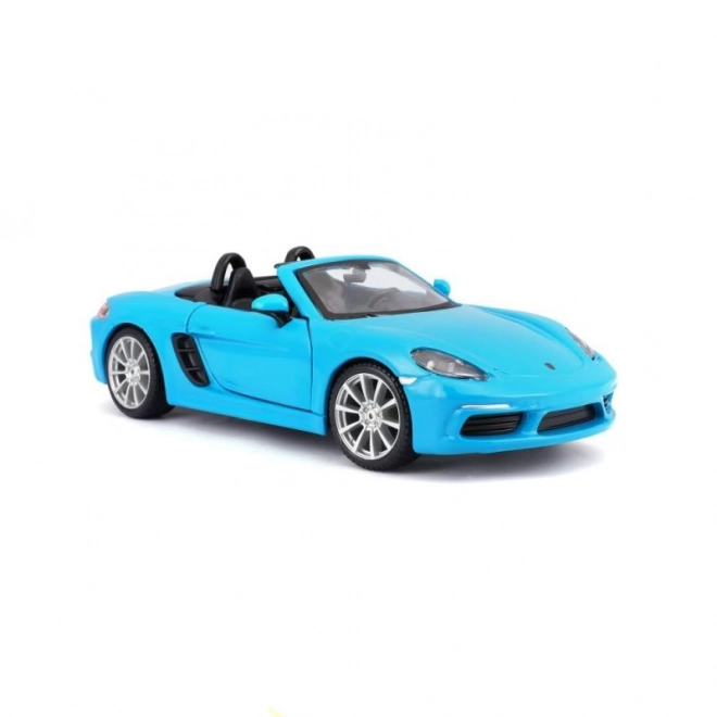 Bburago 1:24 Porsche 718 Boxster Bleu