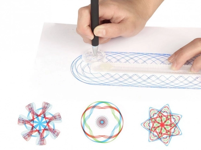 Jeu créatif ensemble de spirographe