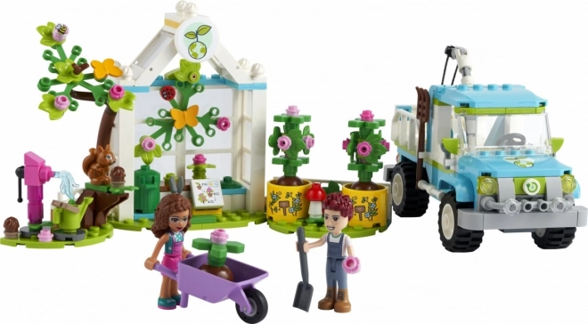 Voiture planteuse d'arbres LEGO Friends